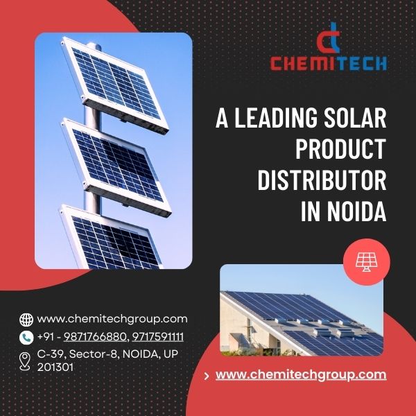 A leading solar product distributor in noida